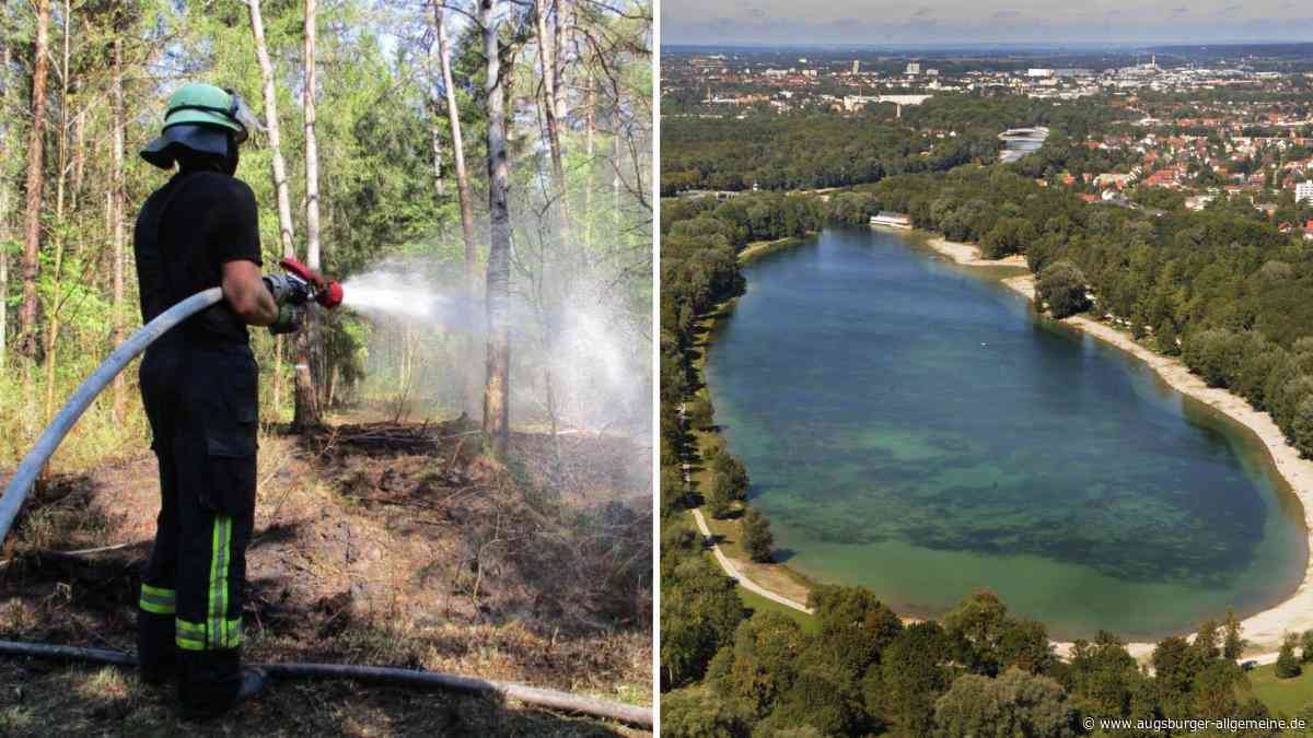 Wochenlange Trockenheit: Gefahr eines Waldbrands in Augsburg ist aktuell hoch
