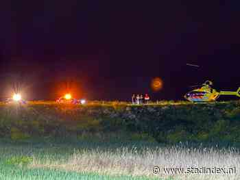 Dronken bestuurster raakt op A27 van de weg, traumahelikopter opgeroepen