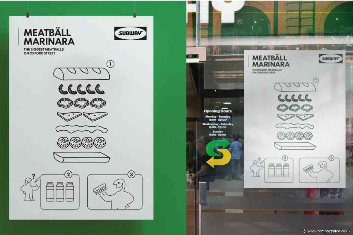 Subway takes over Ikea Oxford Street launch by asserting meatball dominance