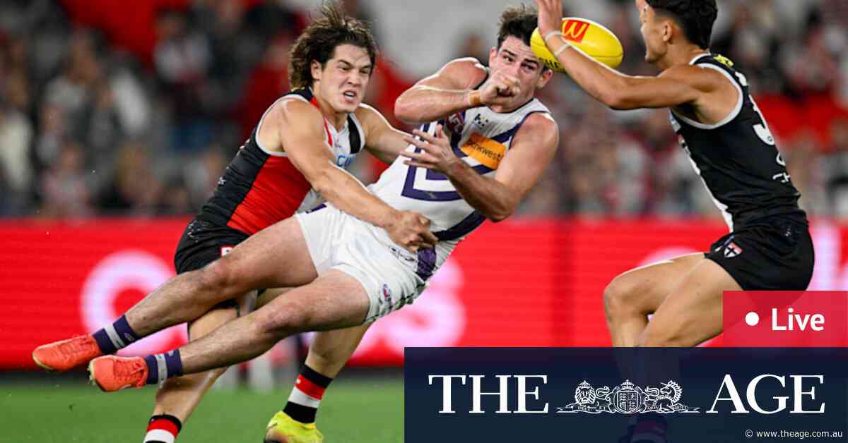 AFL round eight as it happened: Saints thrash insipid Fremantle to end three-match losing streak