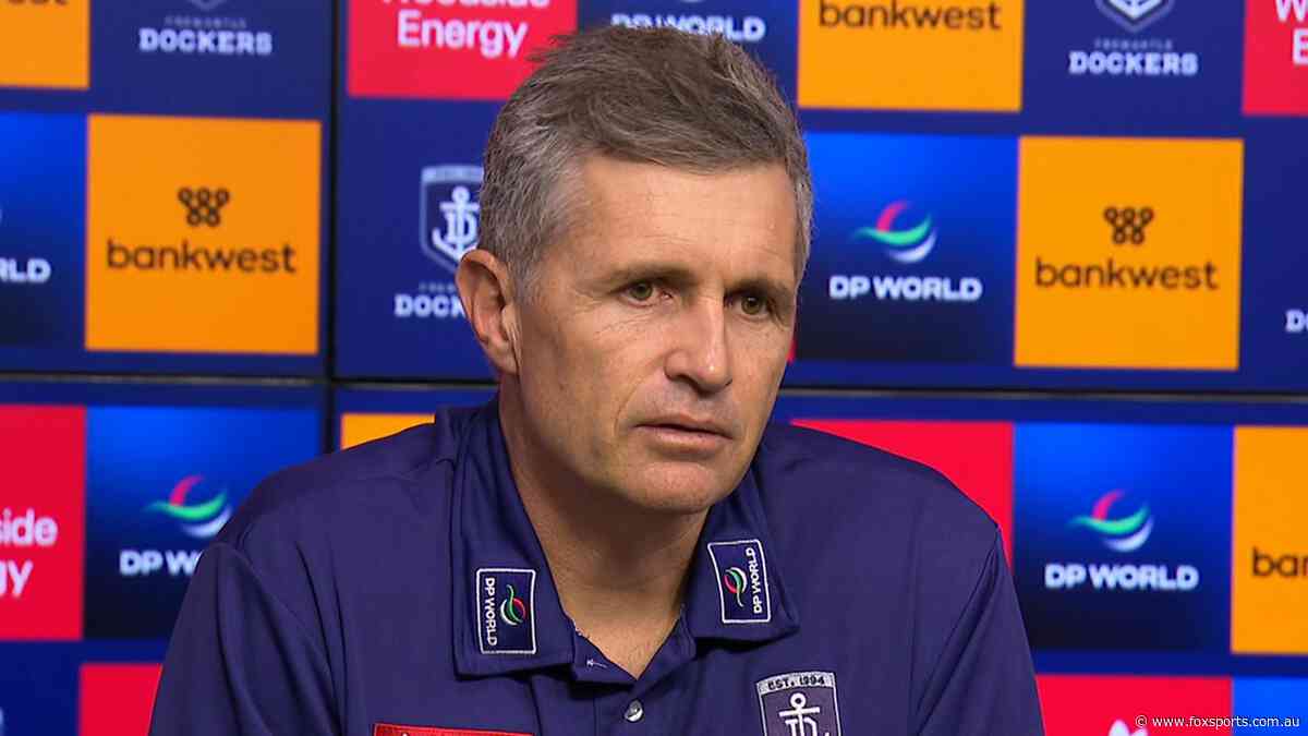 ‘Got smoked’: Longmuir confesses after midfield mauling... and it has him ‘questioning himself’