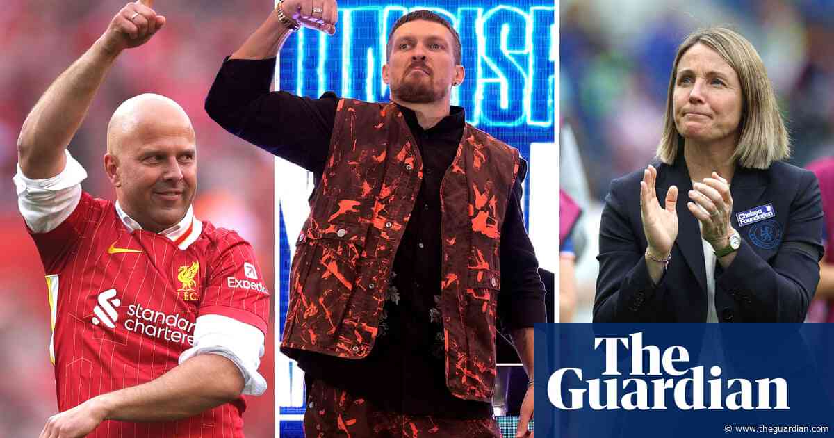 Sports quiz of the week: Liverpool, Lions, Usyk v Dubois and Chelsea
