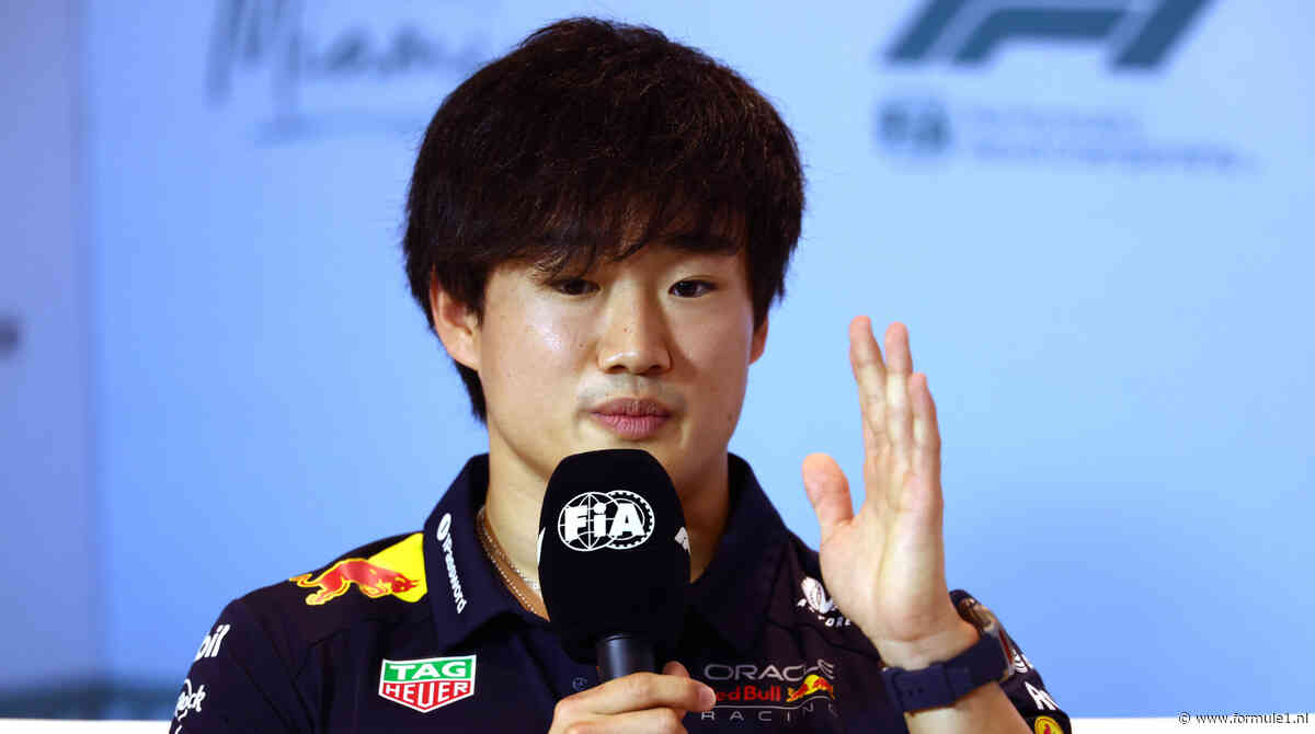 Tsunoda’s cruciale Red Bull-test viel in het water: ‘Heb meer tijd nodig’
