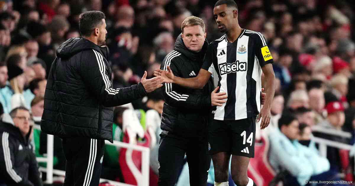 Eddie Howe shares Alexander Isak transfer update amid Liverpool links as 'crystal ball' claim made