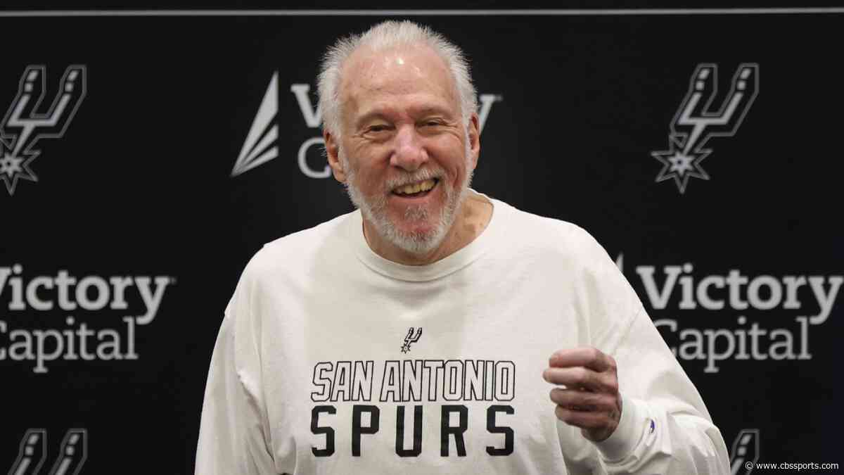 Gregg Popovich steps down as Spurs coach, will remain with franchise as team president