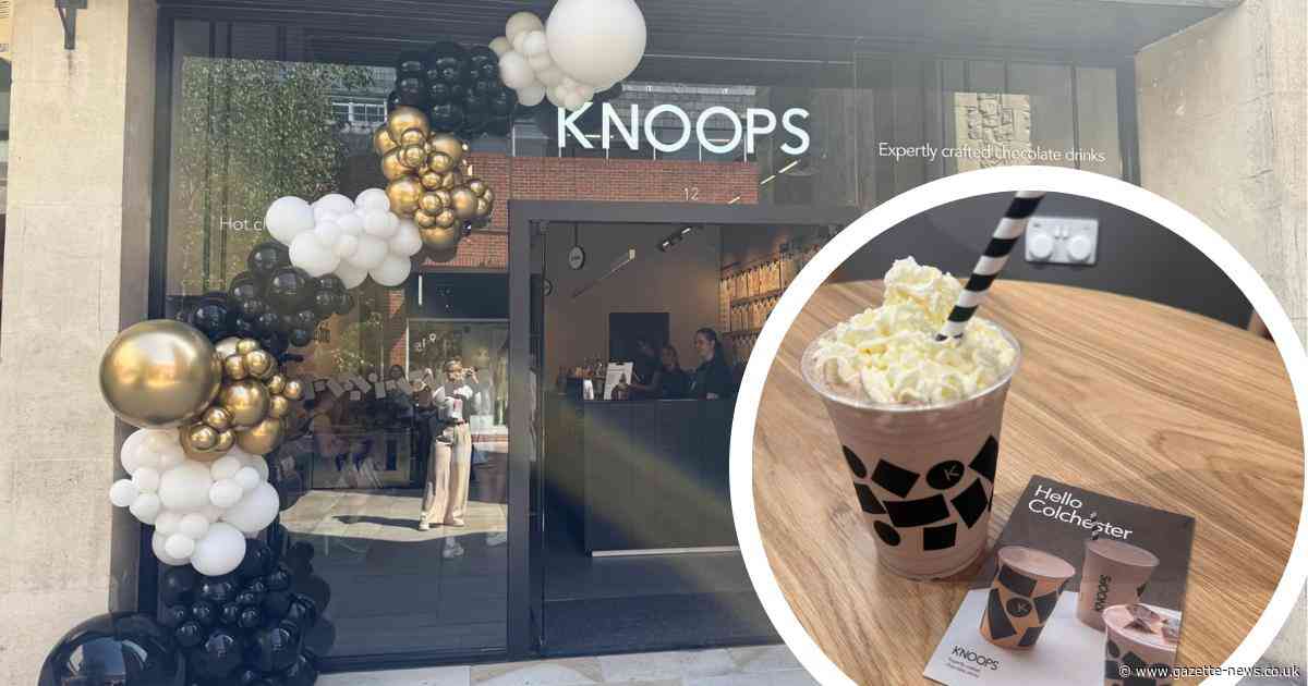 We tried a 'deliciously unique' milkshake at Essex's first Knoops store