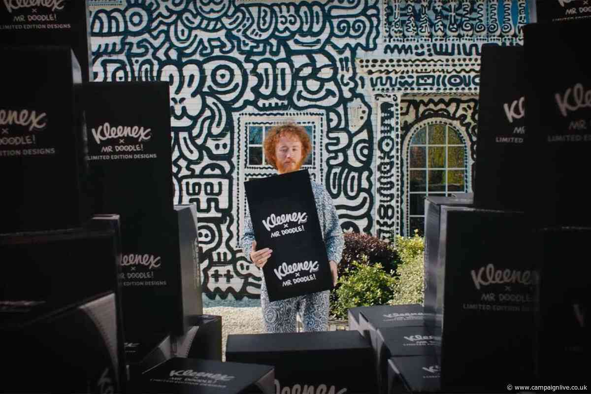 Kleenex campaign draws inspiration from Mr Doodle