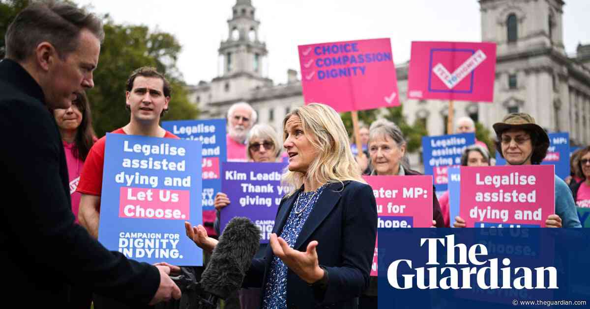Assisted dying: up to 12 people a day in England and Wales may use service after 10 years