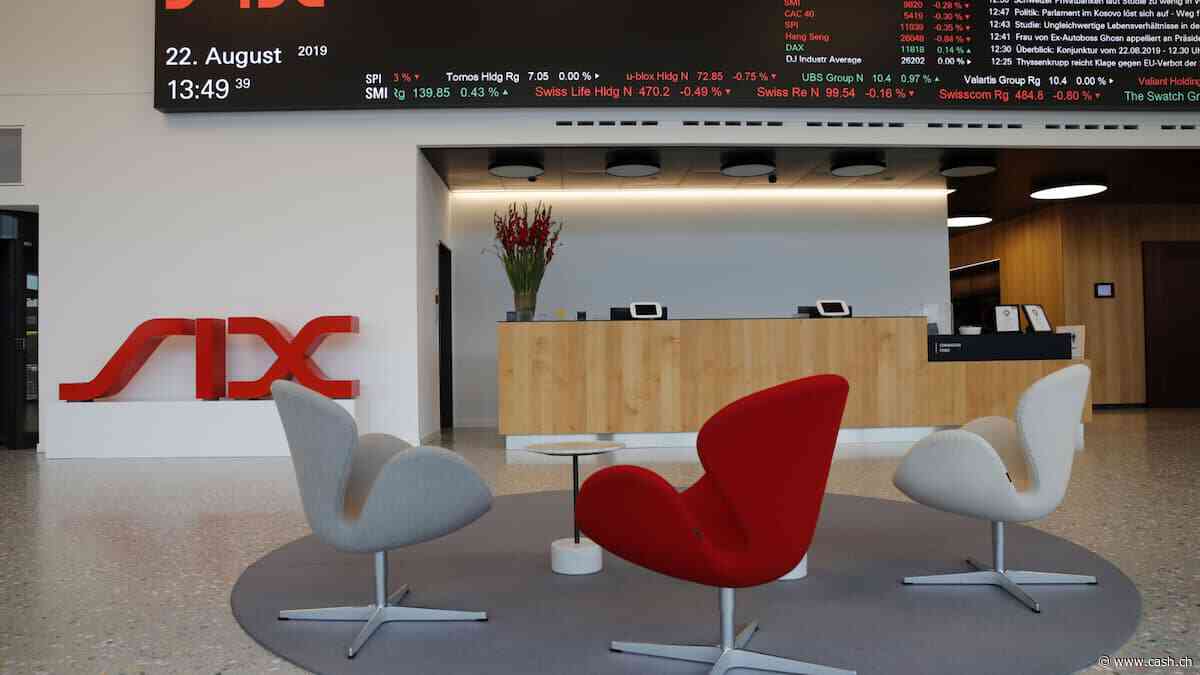 SMI schliesst Woche mit viel Schwung fester ab