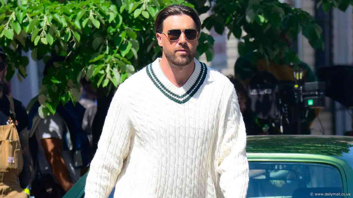 Back in a New York groove! Travis Kelce looks suave in photoshoot near Taylor Swift's apartment