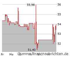 Große Kursgewinne für den Anteilsschein von Stanley Black & Decker (54,8567 €)