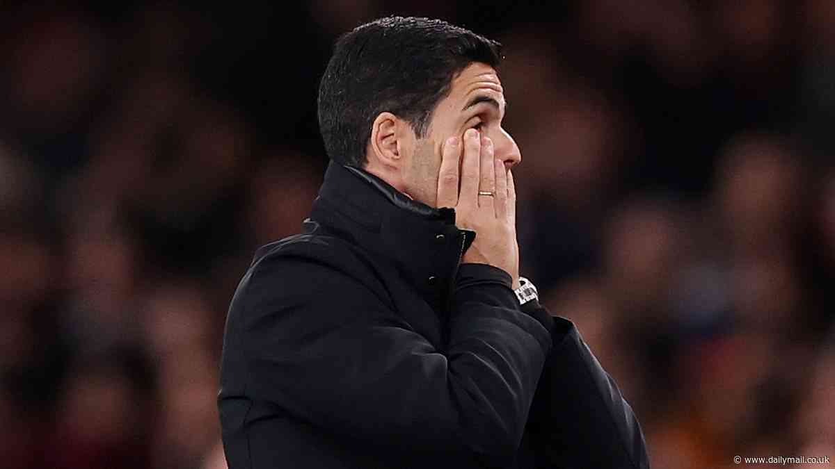 Arsenal boss Mikel Arteta admits losing the Premier League title to Liverpool hurt 'in my tummy'