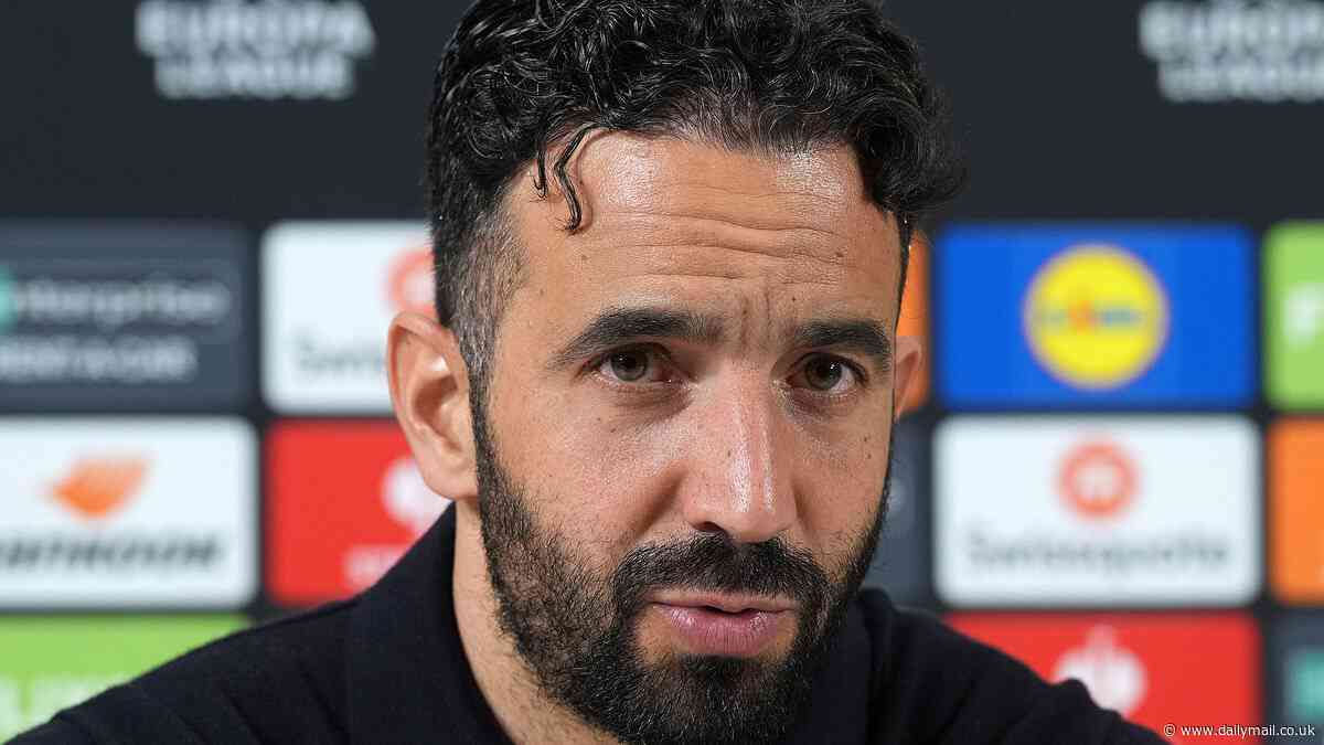 Ruben Amorim insists Man United must play for 'pride' with boss expected to ring the changes for Brentford clash ahead of Europa League showdown