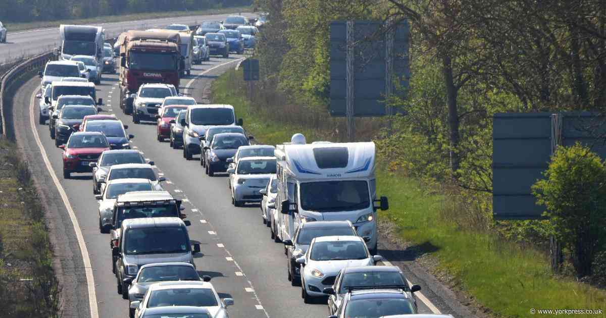 Delays lessen on major North Yorkshire roads