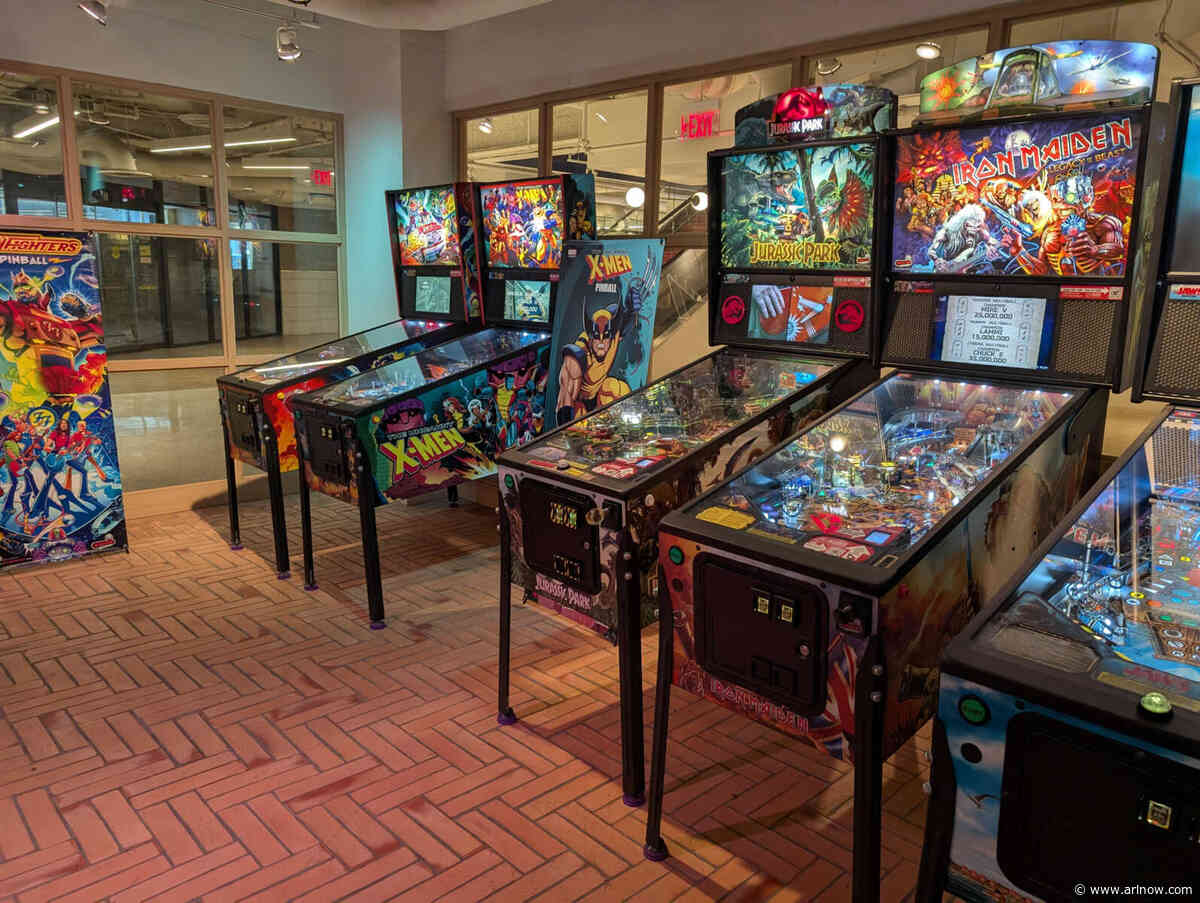 ‘The Pinball Basement’ opens second arcade above Rosslyn Metro station
