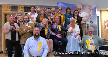 Lib Dems celebrate being the largest party in Wiltshire Council