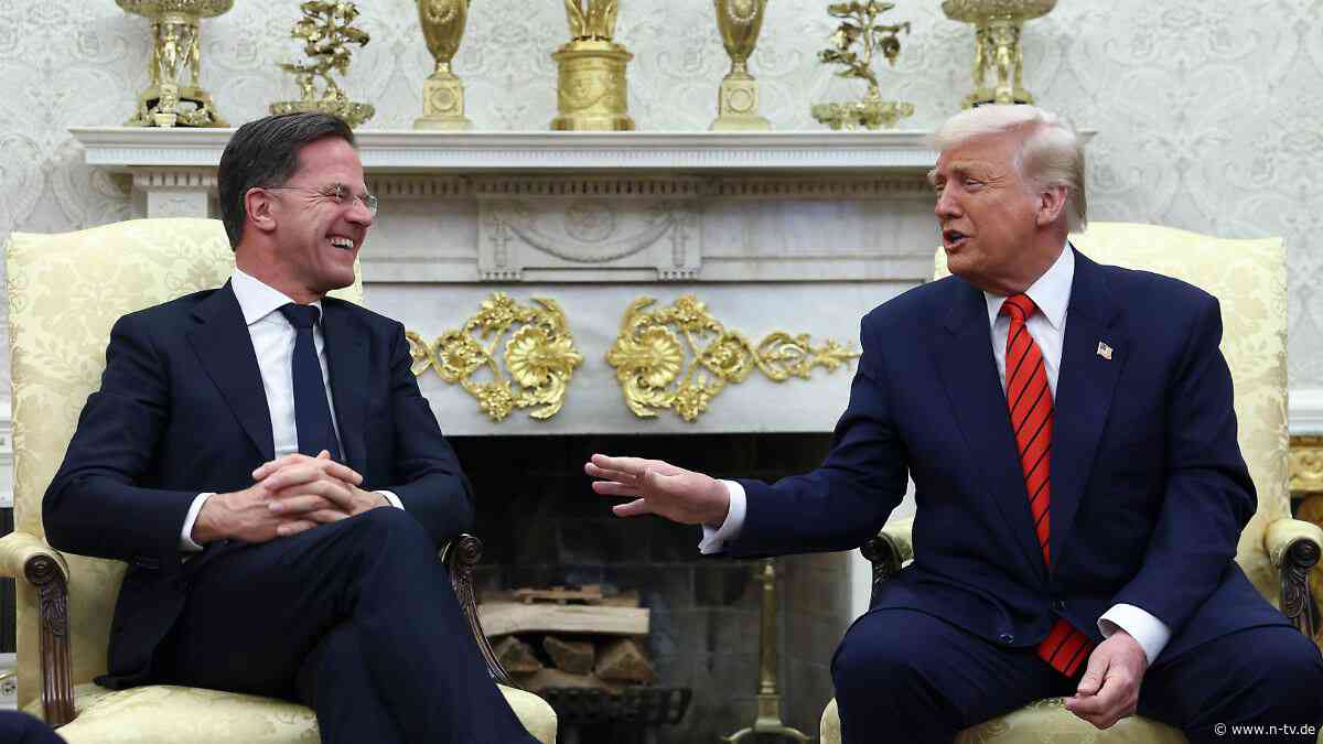 Für ein "stärkeres Bündnis": Rutte kommt Trump bei Fünf-Prozent-Ziel weit entgegen