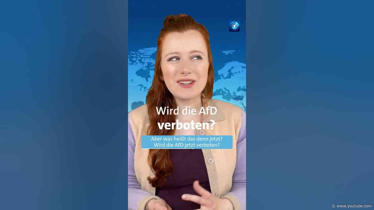 Die AfD ist „gesichert rechtsextremistisch“, sagt der Verfassungsschutz. #afd #verfassungsschutz