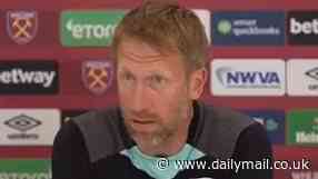 West Ham fans call for Graham Potter to be SACKED after controversial remark about Tottenham ahead of this weekend's clash with their London rivals
