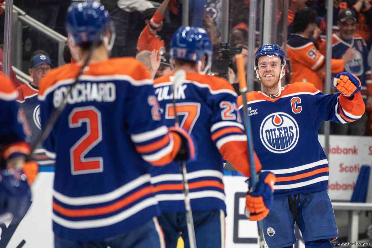 Oilers on a scoring heater heading into second round against Golden Knights