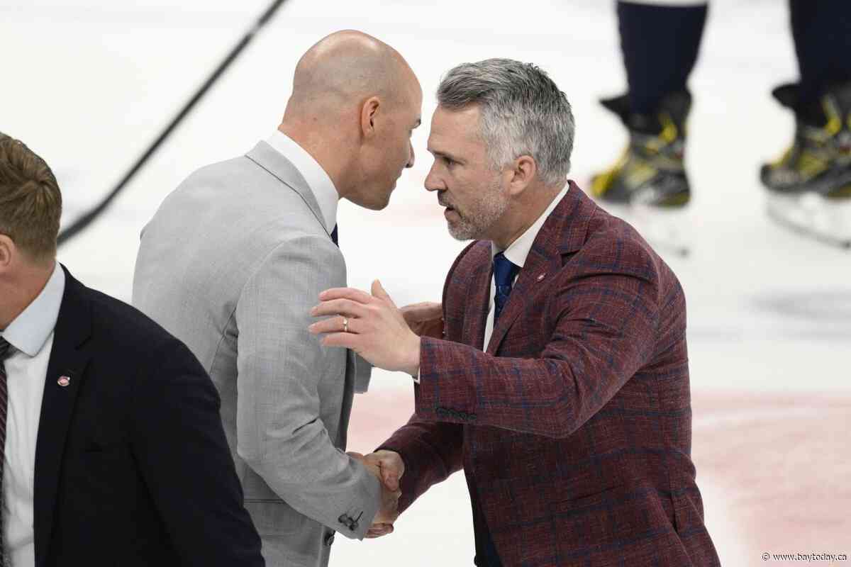 Jets' Arniel, Canadiens' St. Louis and Capitals' Carbery named Jack Adams finalists