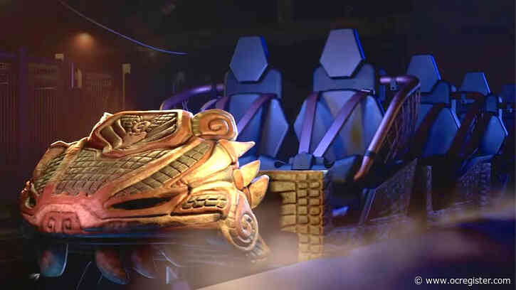 Montezooma coaster track arrives at Knott’s Berry Farm