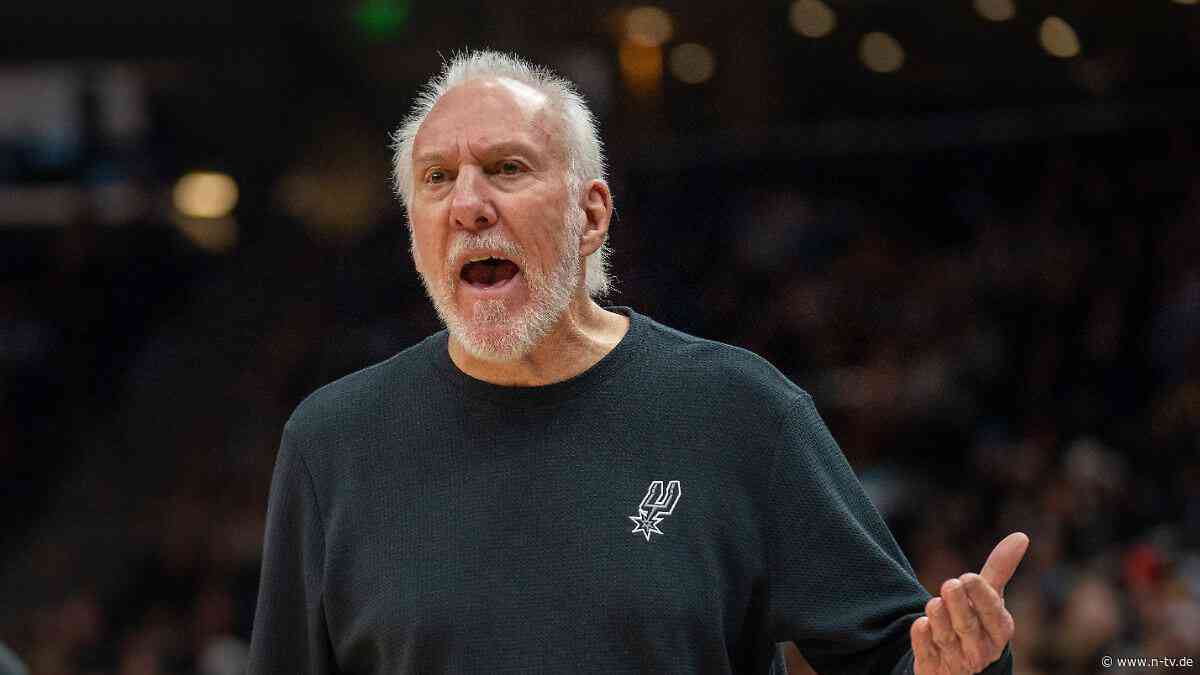 Gesundheitliche Niederschläge: NBA-Legende Gregg Popovich tritt nach 29 Jahren ab