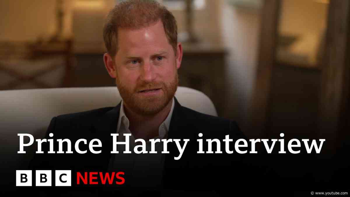 Prince Harry tells BBC he wants ‘reconciliation’ with Royal Family | BBC News