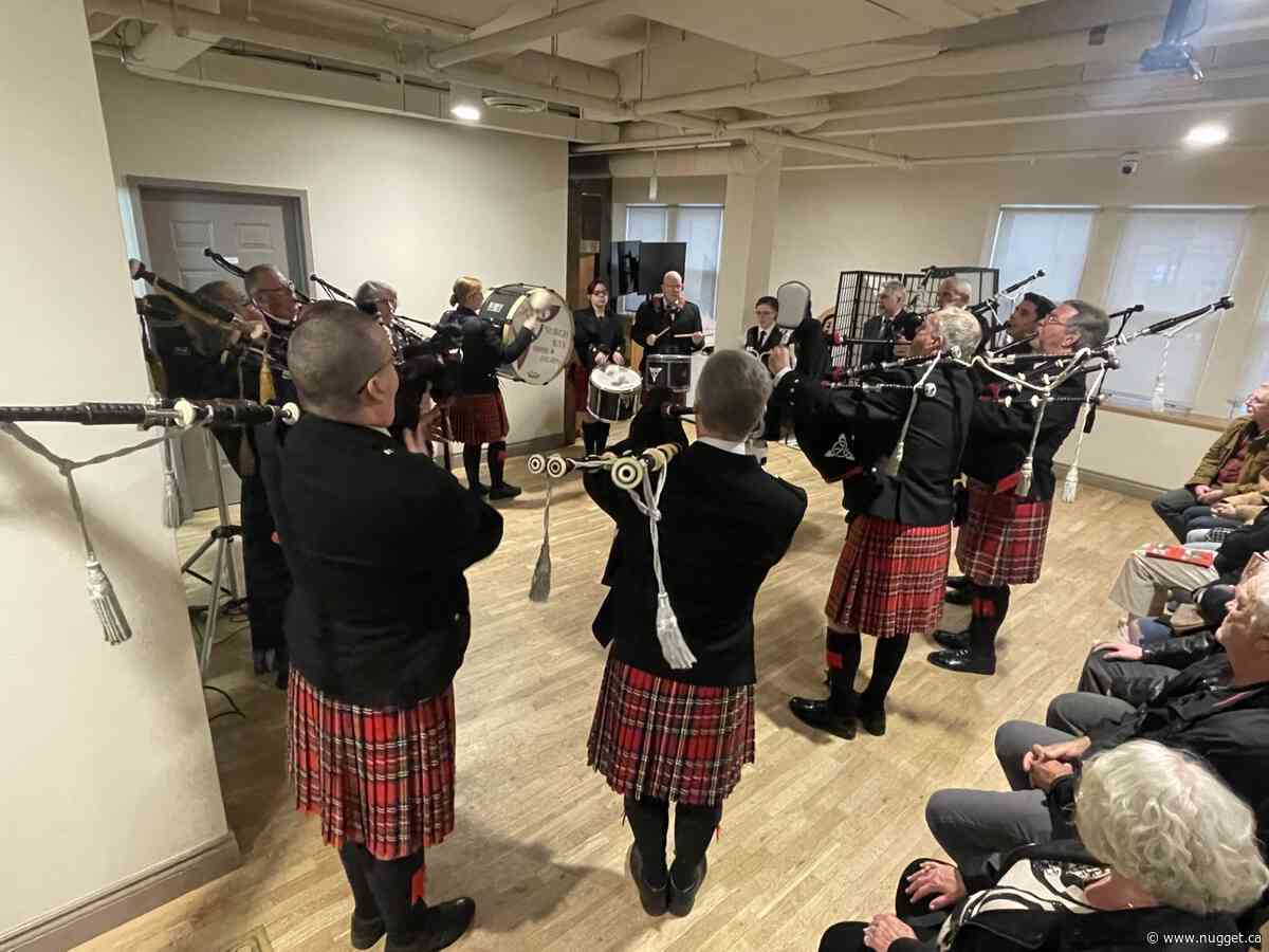 Like the City of North Bay it's 100 years for the North Bay Pipes and Drums