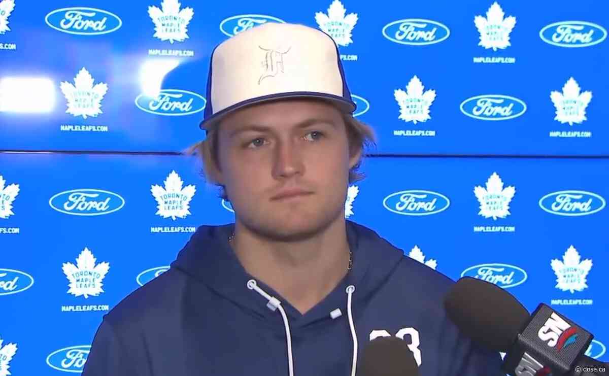 Mixed up with his brother, William Nylander almost didn’t play in game #6