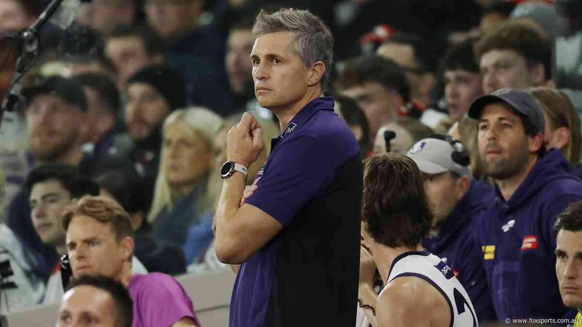 AFL 2025: Fremantle loss to St Kilda, fears for coach Justin Longmuir’s job, future, reactions, latest news
