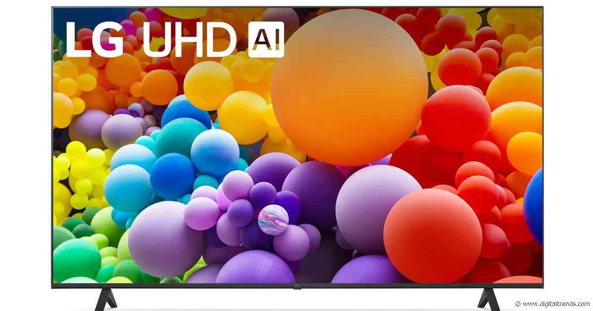 This LG 65-inch 4K TV is usually $600 — today it’s $350
