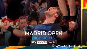 Draper defeats Musetti to reach Madrid Open final