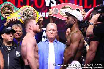 Canelo Alvarez 167.1 vs. William Scull 166.1 – Weigh-in Results for Saturday