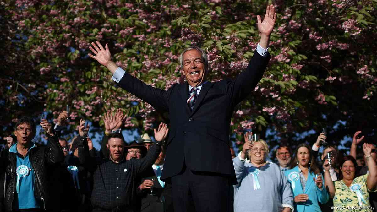 Tory wipeout as Conservatives lose every single council and Labour is decimated... while Nigel Farage's Reform bags local election landslide