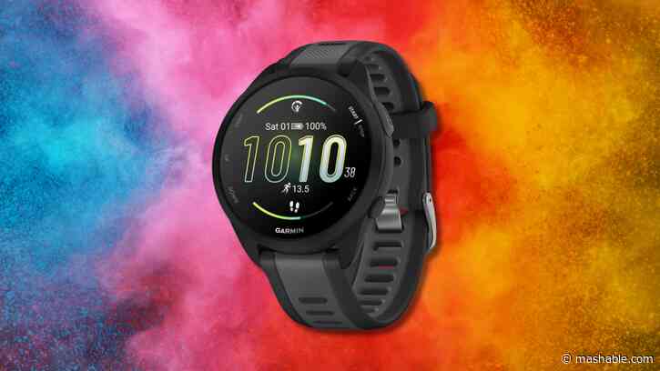 The Garmin Forerunner 165 is 20% off at Amazon