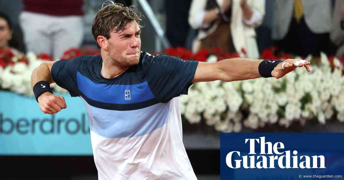 Jack Draper strolls into Madrid Open final as clay breakthrough rolls on