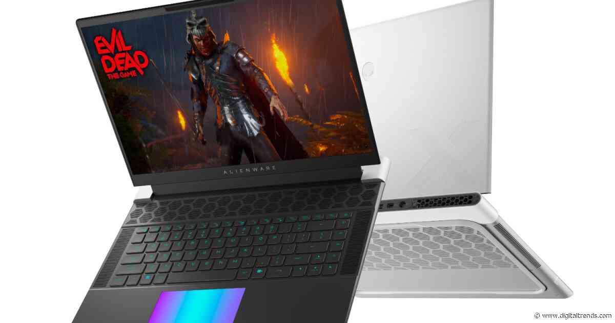 The Alienware x16 R2 gaming laptop with RTX 4070 is $745 off today