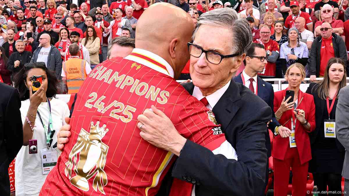 Arne Slot targets more titles as he claims Premier League win can help attract new star signings to Liverpool