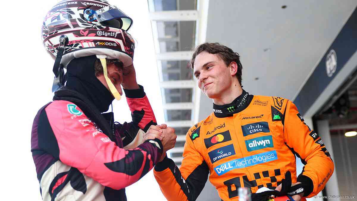Oscar Piastri sets the pace again as Miami showdown against McLaren teammate Lando Norris heats up
