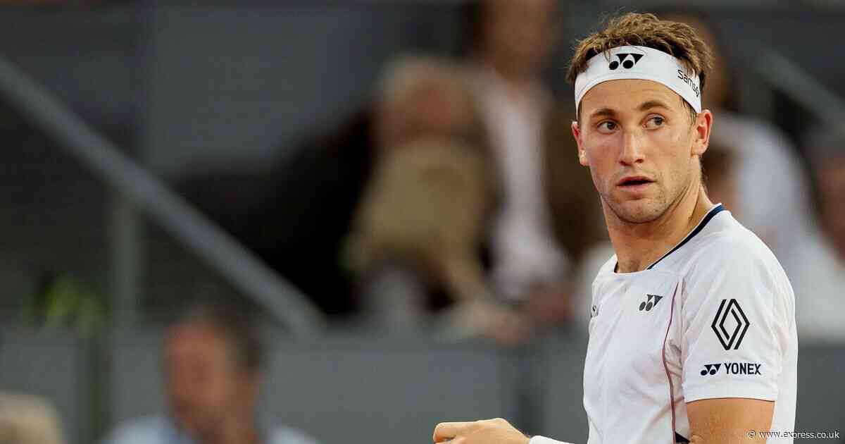 Casper Ruud issues awkward response after Madrid Open umpire row