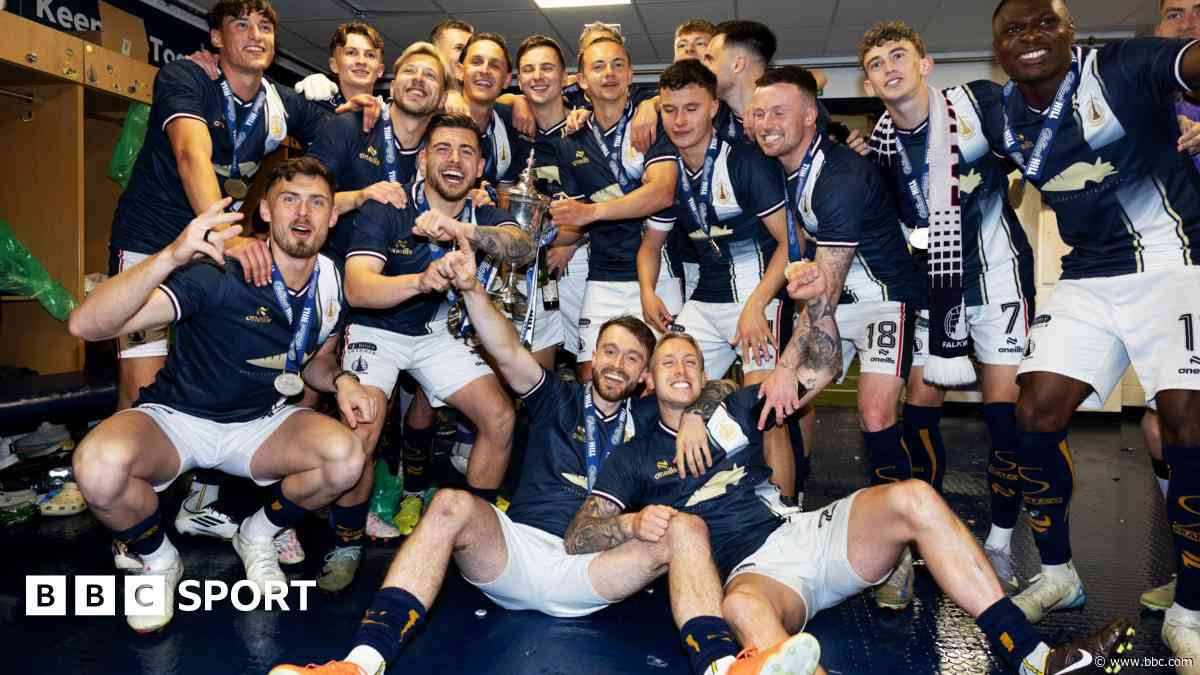 Falkirk&#39;s journey from League 1 to Premiership in two seasons