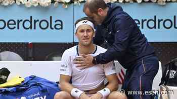 Ruud overcomes injury to reach Madrid final
