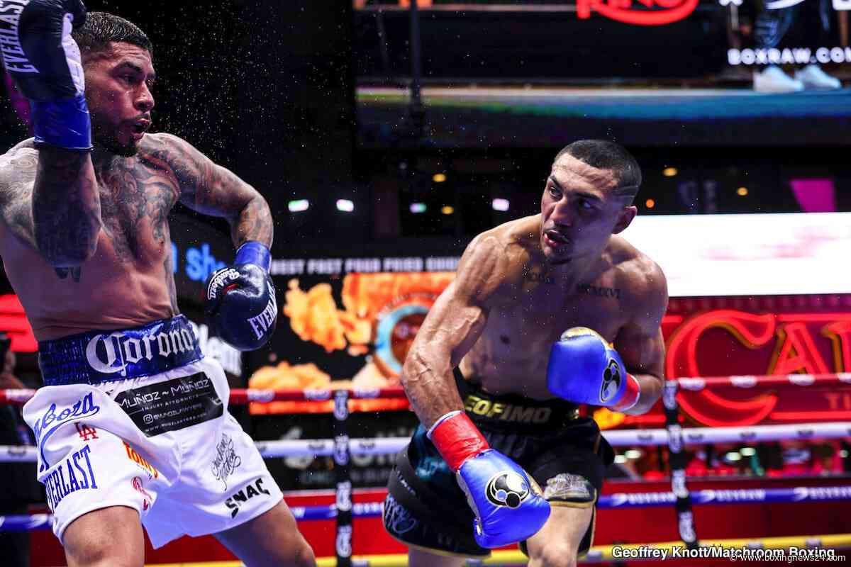 Boxing Results – Safety-First Strategy: Teofimo Lopez Outpoints Arnold Barboza Jr. in Defense-Dominated Light Welterweight Clash