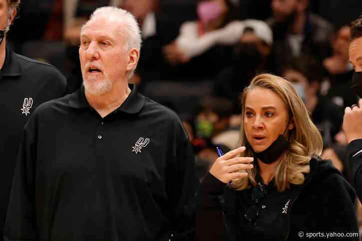 Becky Hammon on mentor Gregg Popovich stepping down as Spurs head coach: &#39;My heart&#39;s a little heavy for him&#39;