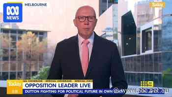 Peter Dutton delivers pitch on election day