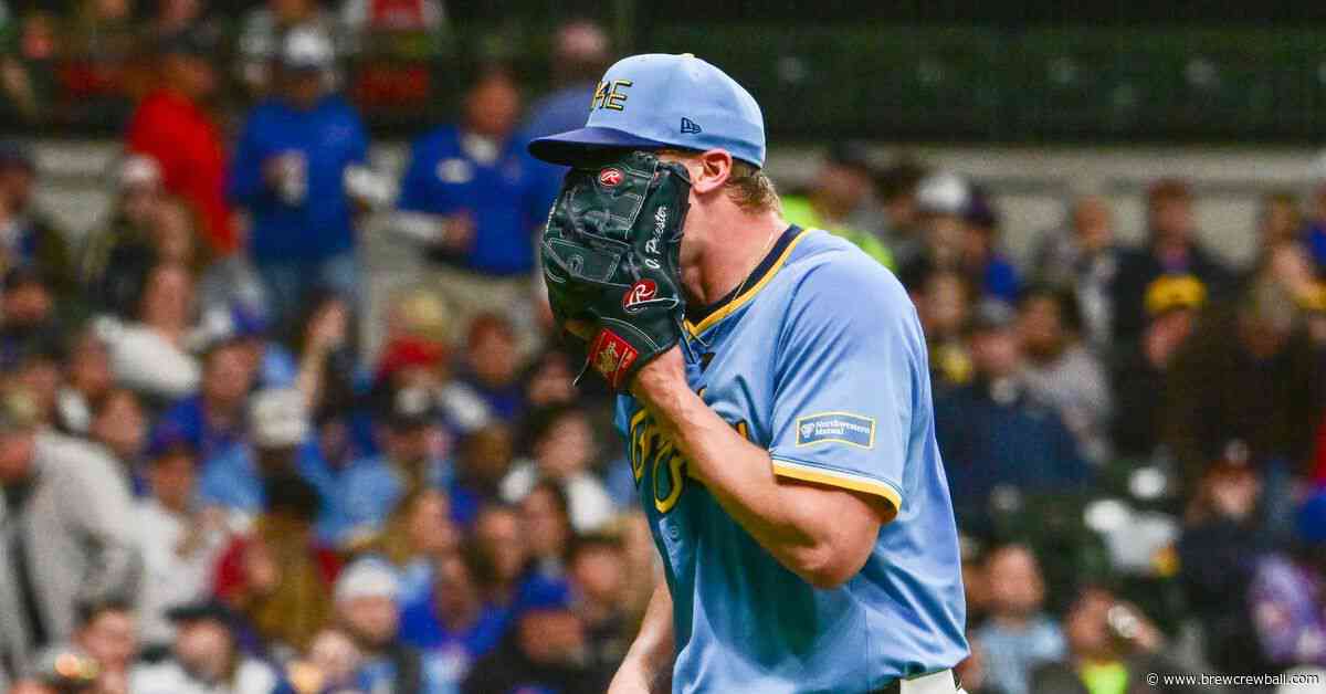 Brewers embarrassed by early Cubs offensive explosion