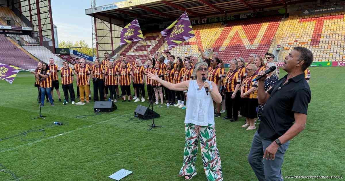 Half-time performance from Bantam of Opera choir will produce 'maelstrom of emotions'