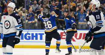 Disastrous 2nd period sinks Winnipeg Jets in 5-2 Game 6 loss in St. Louis