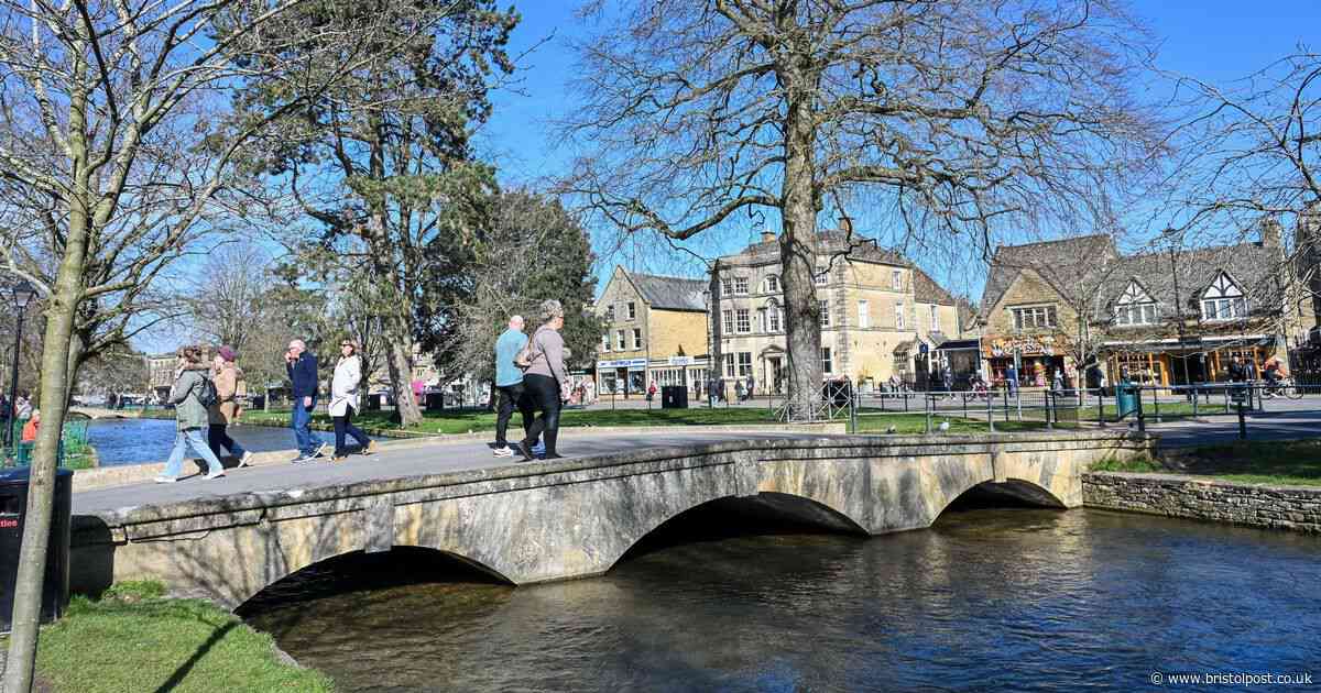 Village an hour's drive from Bristol is 'Venice of the Cotswolds'